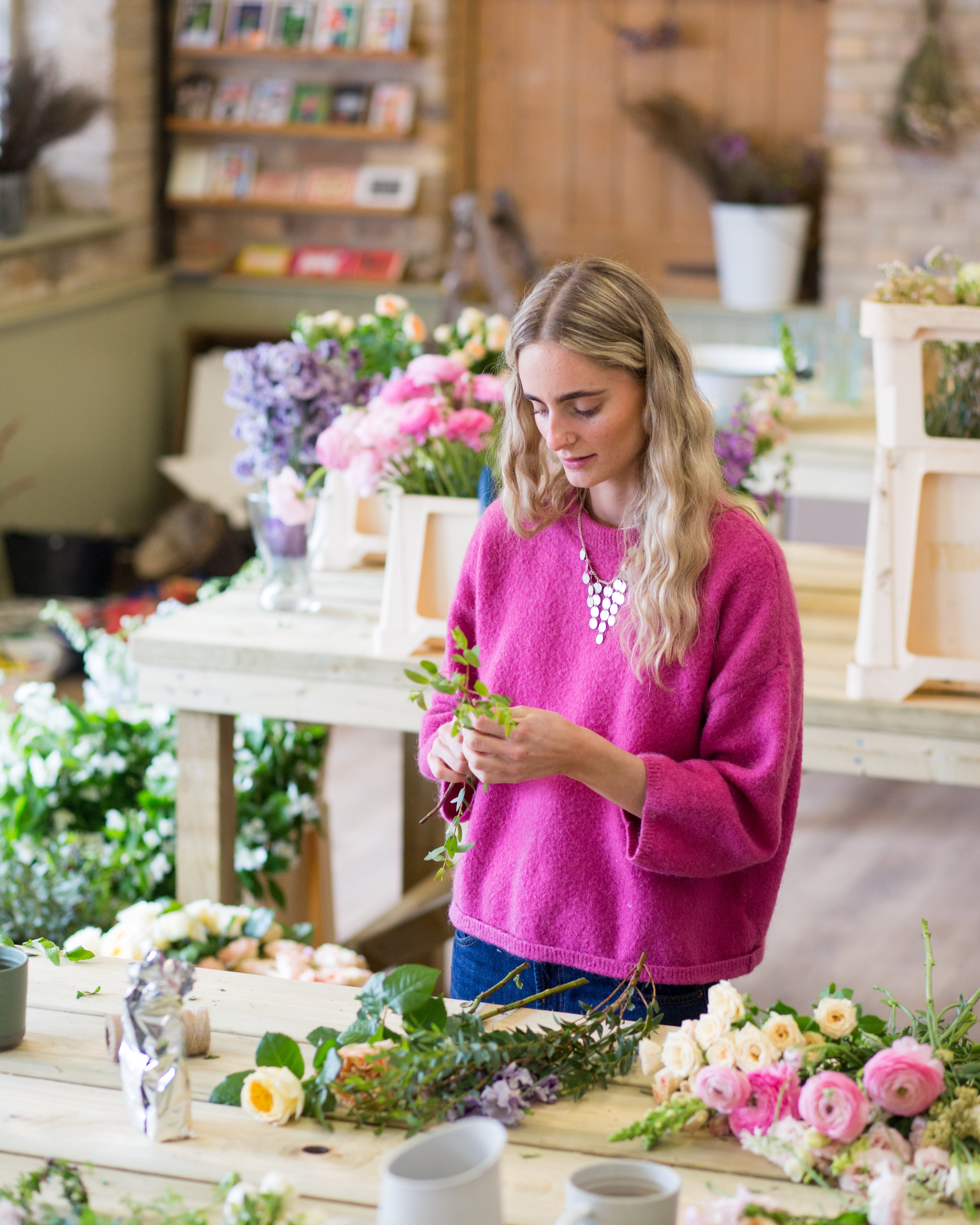 Wedding Flowers DIY Course - 1 day. Saturday 31st January 2026 10am - 4pm @ WHEELBIRKS STUDIO