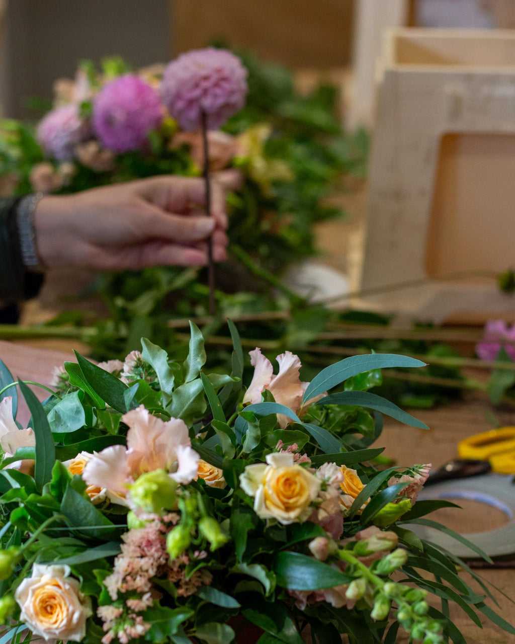 Valentine's Day Friendship Flowers - Bouquet Masterclass Sat 14th Feb 2026 3pm - 5pm